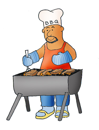 Barbeque Clipart Barbecue BBQ Clip Art Family Grill Grilling